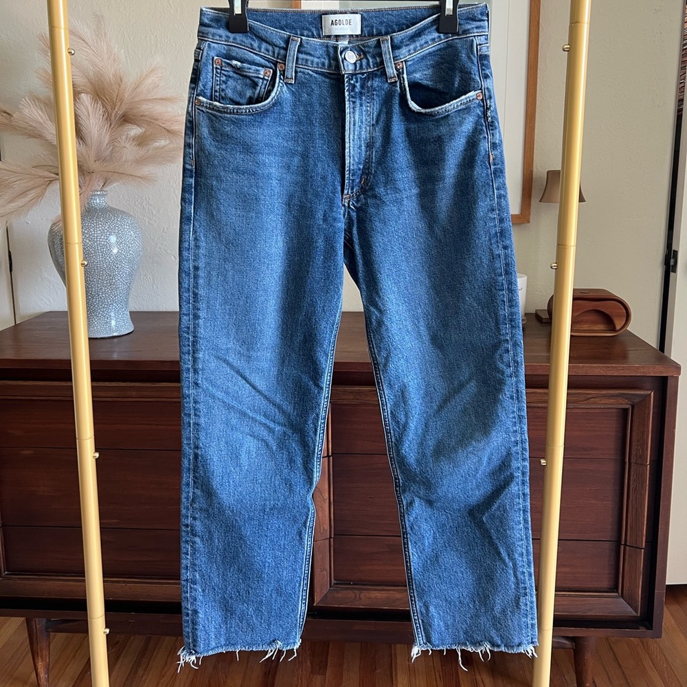 Agolde straight leg jeans